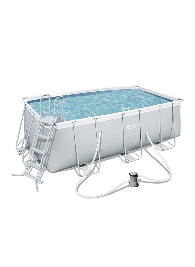 Bestway Pool Set Rectangular 412x201x122Cm 148.00cm 148.00cm