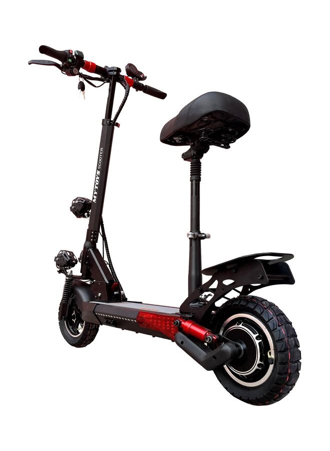 Power Full Motor 750W Electric Scooter 2023 Upgraded Version 55KM/Hr Speed 48V 15AH Off-Road Tires , Removeable Comfortable Seat, Super Bright LED Front Lights