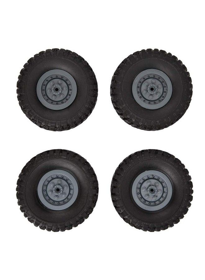 4 Pcs Rc Car Tires Wearresistant Rubber Remote Control Truck Wheels Rc Car Upgrade Replacement Accessories For Wpl B14 B16 B24 Car Model Accessory