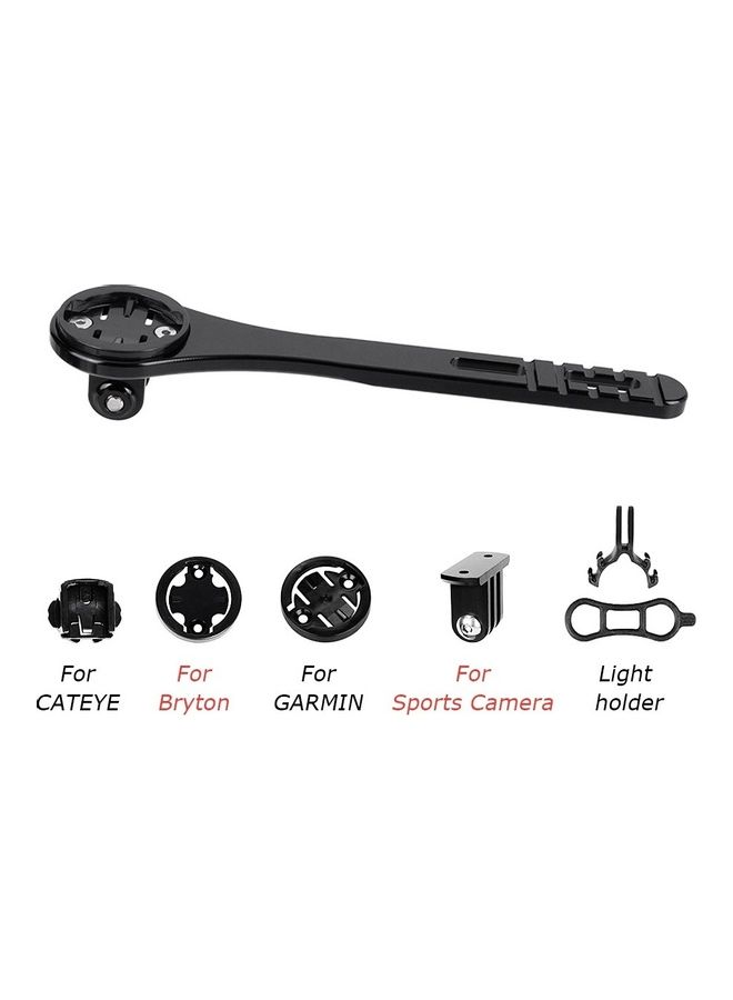 Road Bike Handlebar Mount Holder For Garmin/Cateye/Bryton 20.7x9.3x2.8cm