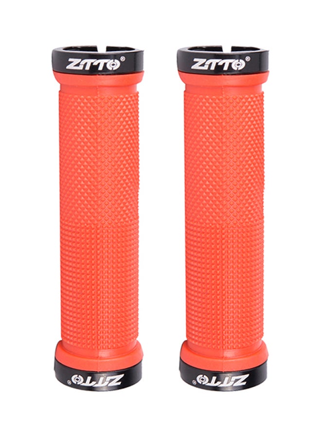 1 Pair Cycling Rubber Handle Grips Anti-Slip Mtb Bike Bicycle Handlebar Grips