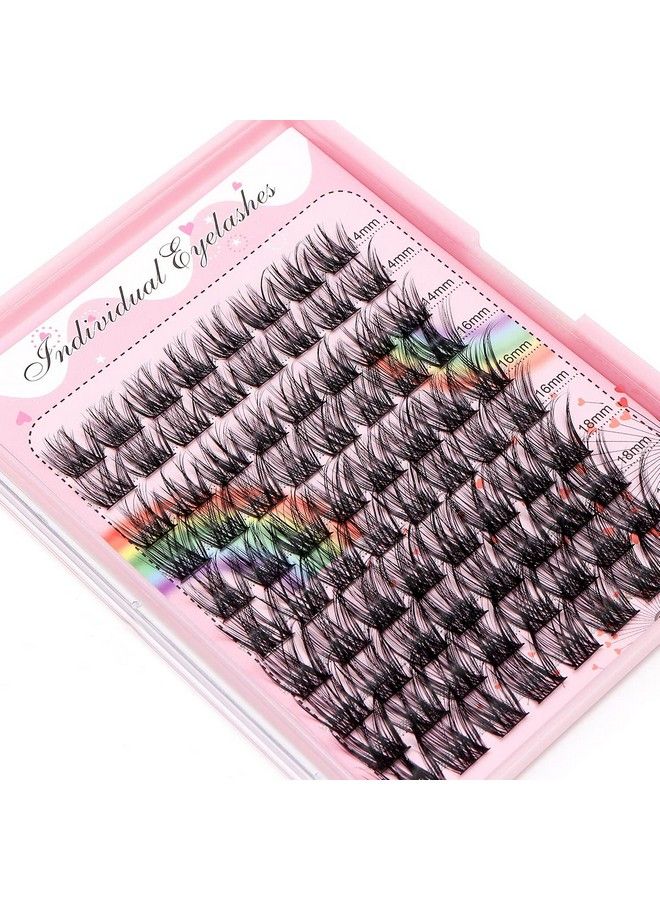 Large Capacity D Curl 10121616Mm Mix/141618Mm Mix Length Eyelash Extensions Mink Strip Eyelashes Individual Lashes Natural Style Home Diy (141618Mm Mix)