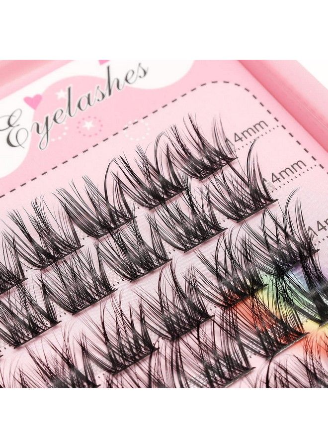 Large Capacity D Curl 10121616Mm Mix/141618Mm Mix Length Eyelash Extensions Mink Strip Eyelashes Individual Lashes Natural Style Home Diy (141618Mm Mix)