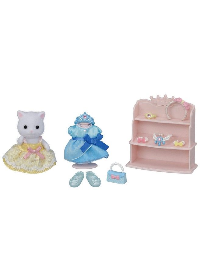 Princess Dress Up Set Dollhouse Playset With Figure And Accessories