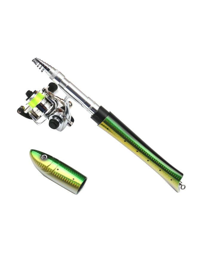 Portable Mini Pen Fishing Rod With Spinning