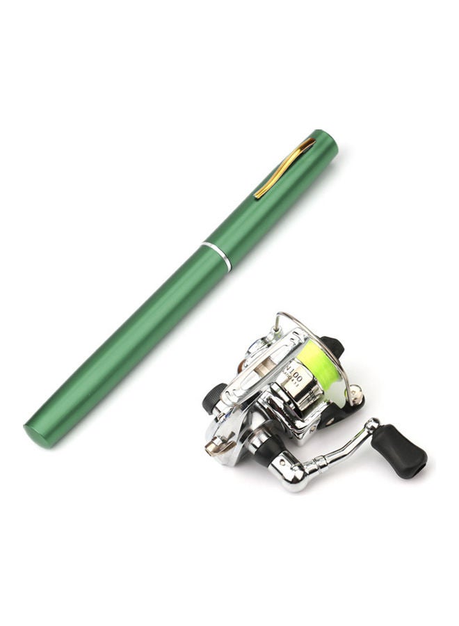 Fishing Rod Reel Combo Mini Pen Pole Kit
