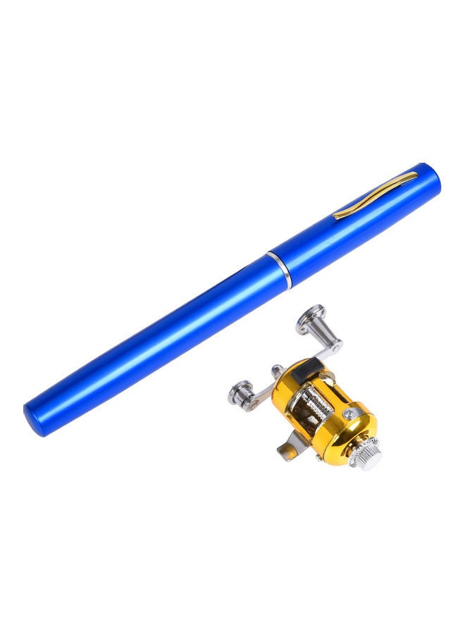 Mini Telescopic Portable Pocket Pen Fishing Rod Reel Combo Kit Set 26*4*10.5cm