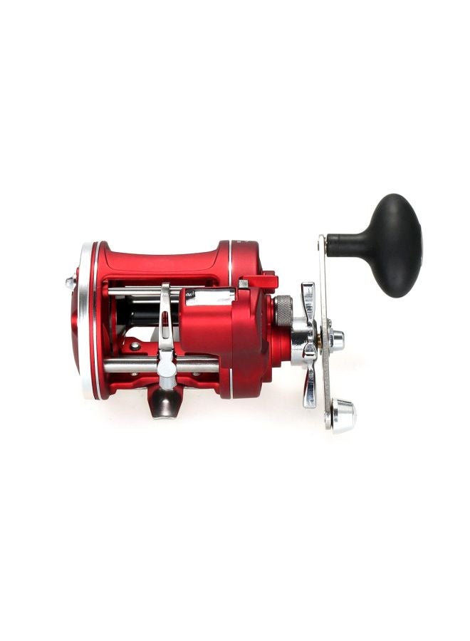 Ball Bearings Fishing Reel With Line Counter Alarm Bell Drum