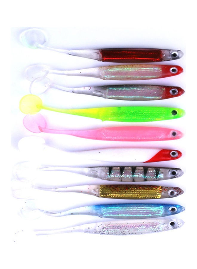 Artificial Fishing Lure Soft Worm Swimbait Jig Head Fly Silicon Rubber Tool 20 x 10 x 20cm
