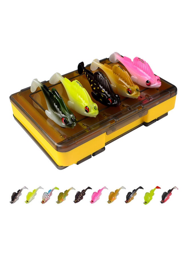 10-Piece Jumping Fishing Lure Set with Box