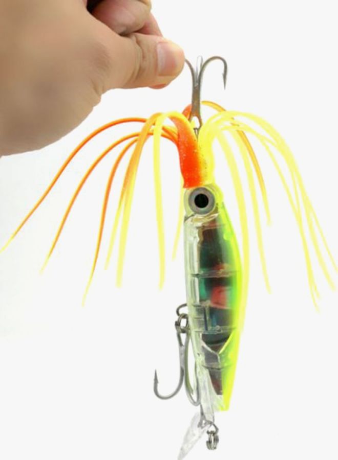 6-Piece Artificial Fishing Lure Octopus Bait With Beard