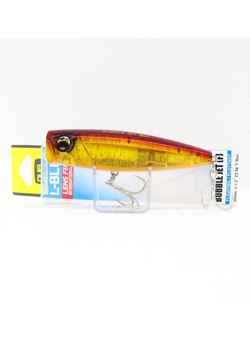 Duel L-Blue Bubble Jet Floating Popper 120mm