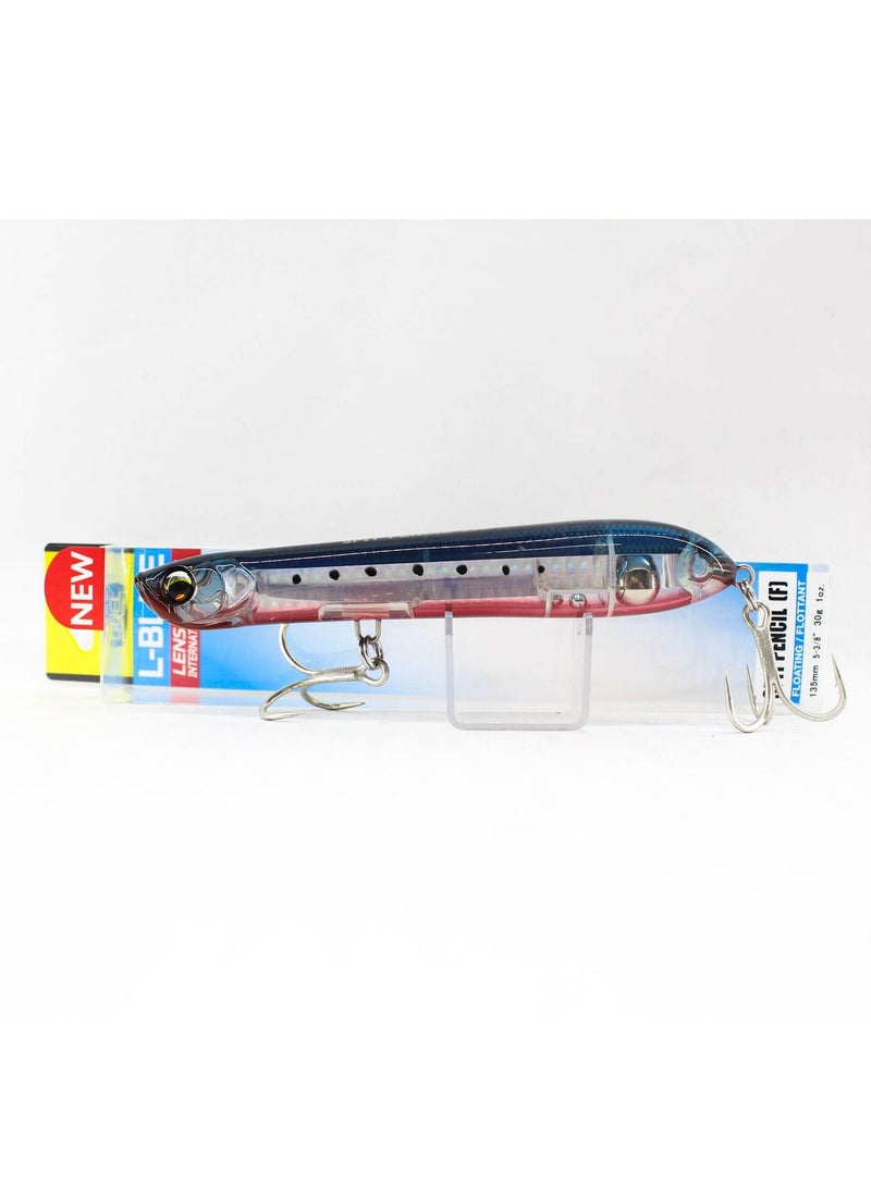 Duel L-Blue Pencil Floating Popper 135mm