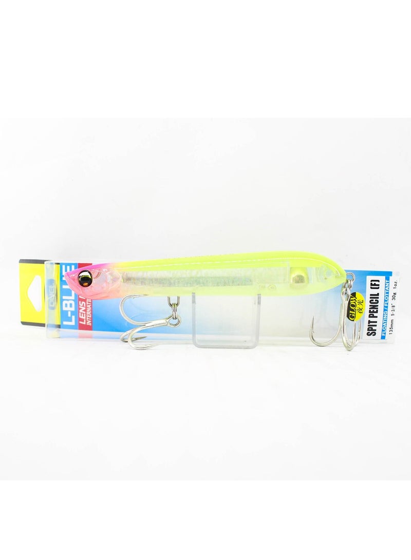 Duel L-Blue Pencil Floating Popper 135mm