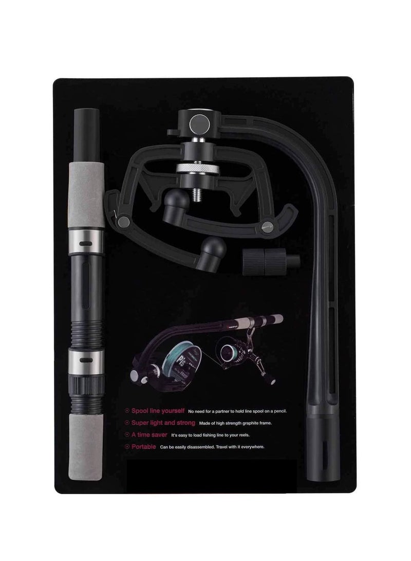 Fishing Line Spooler, Fishing Line Winder Spooler, Fishing Reel Spooler Machine, Line Spooler for Spinning Rreels and Baitcaster,Spinning Reel System,Fishing Accessories