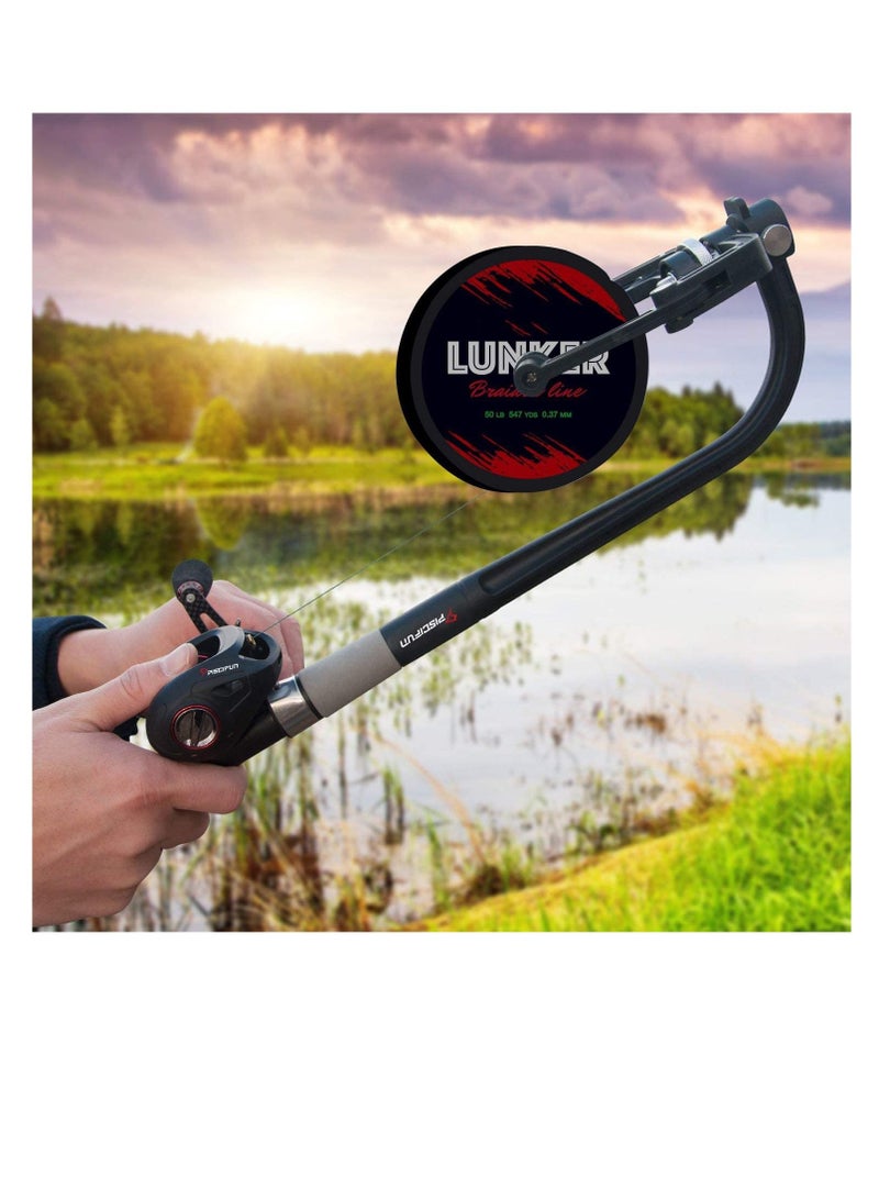 Fishing Line Spooler, Fishing Line Winder Spooler, Fishing Reel Spooler Machine, Line Spooler for Spinning Rreels and Baitcaster,Spinning Reel System,Fishing Accessories