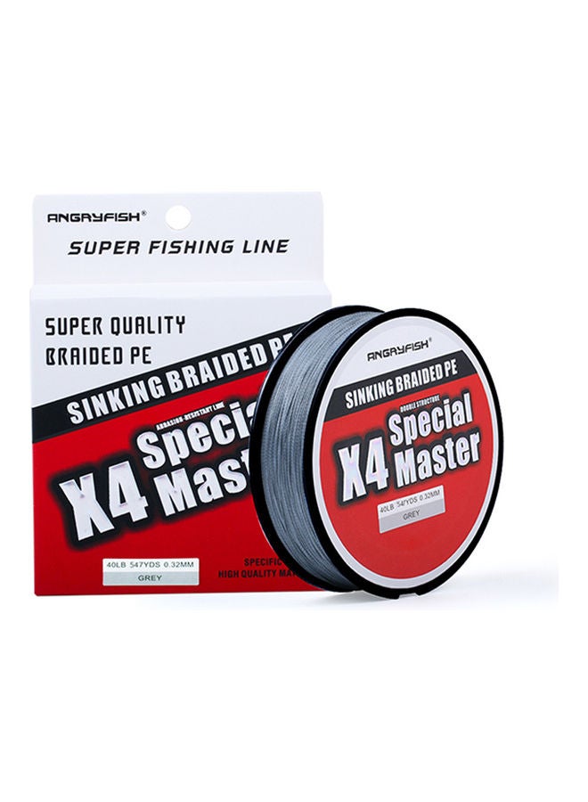 Fishing Line Master Series Fast Sinking Braided Line 15 x 15cm