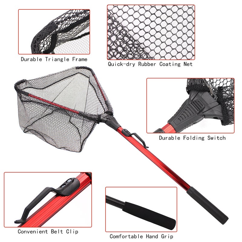 Collapsible Fishing Net For Fish Catching/Releasing 50cm