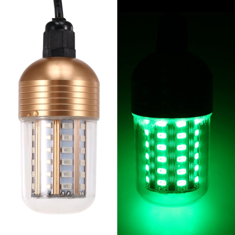 12V-60V 30W 90-LEDs Underwater Night Fishing Light 23cm