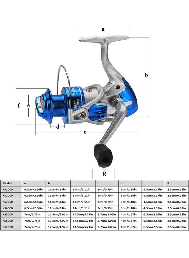 Spinning Fishing Wheel Reel