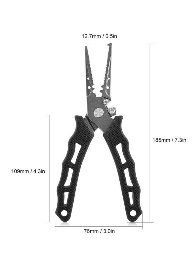 2-Piece Fishing Plier And Line Cutter Set