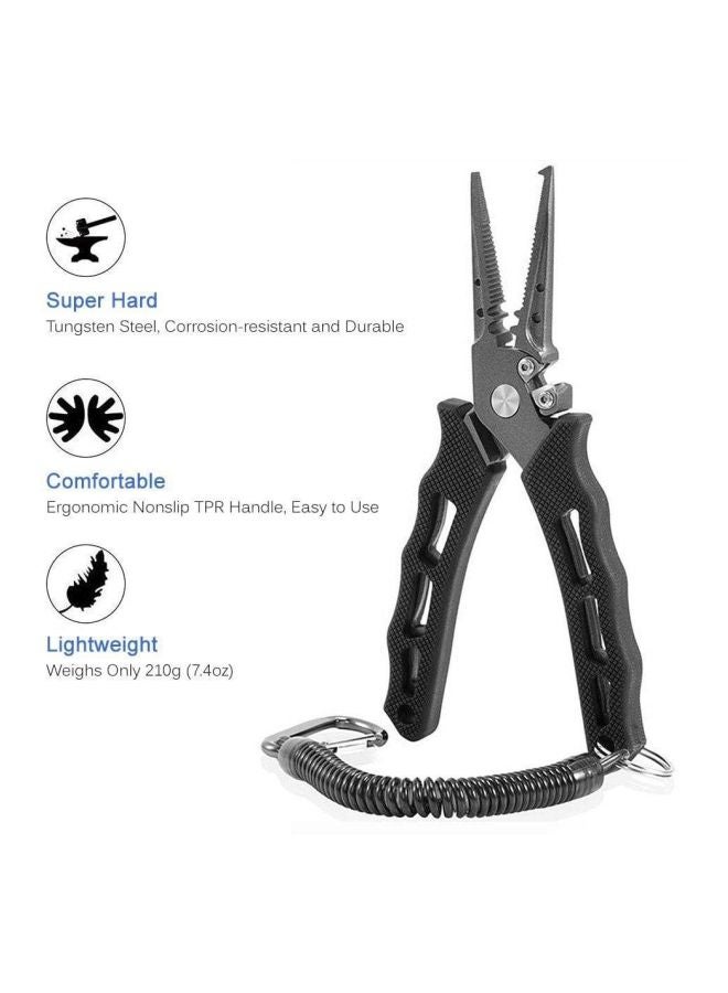 2-Piece Fishing Plier And Line Cutter Set