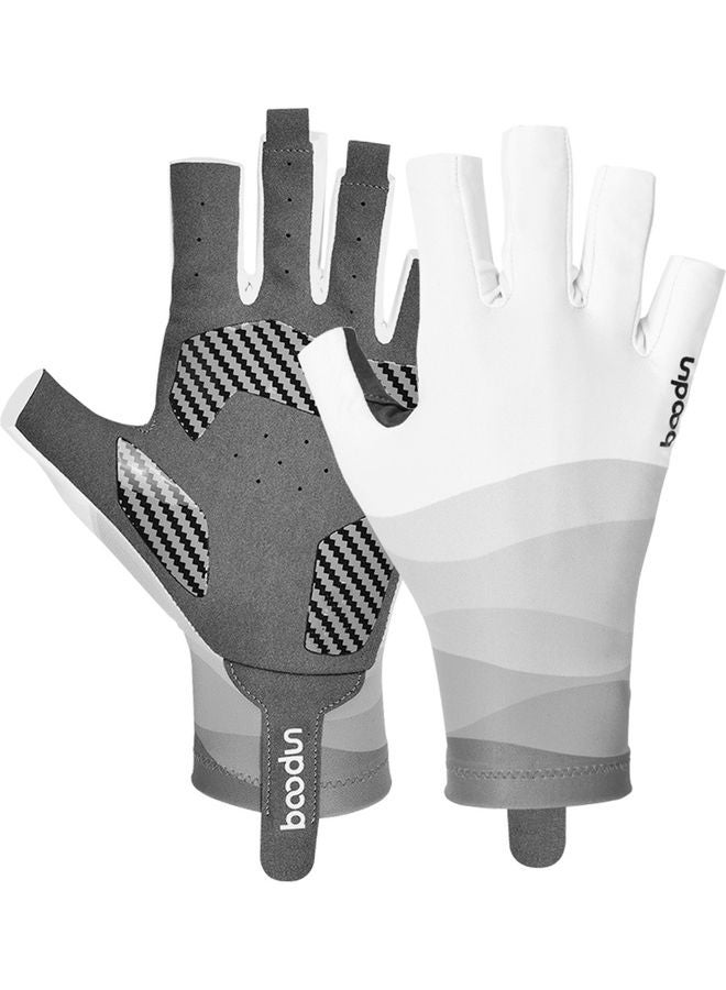 Anti-Skid Sun Protection Half Finger Fishing Glove 30x3x16cm