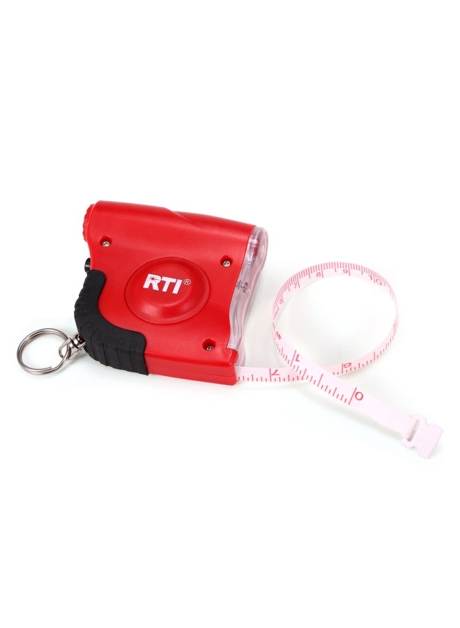 Portable Fishing Ruler Tape Measure with Light