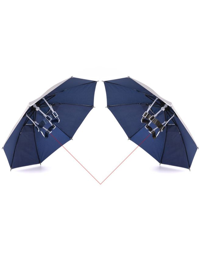 Portable Folding Fishing Umbrella Hat Cap