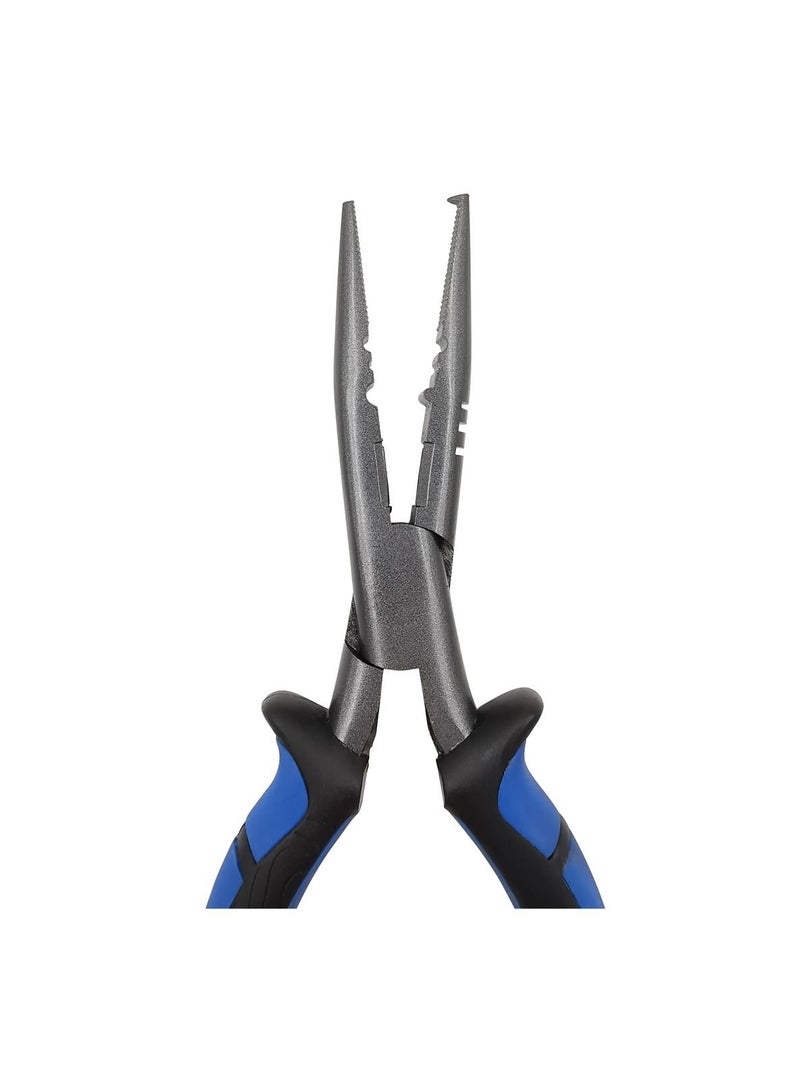 Mustad Large Split Ring Pliers - Blue