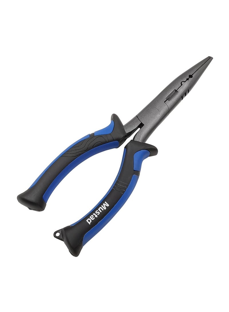 Mustad Large Split Ring Pliers - Blue