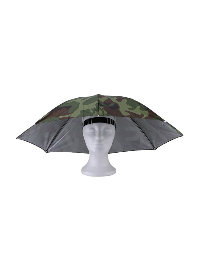 Portable Folding Fishing Umbrella Hat Cap