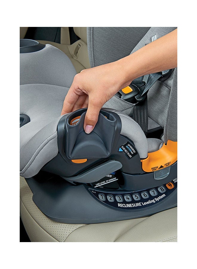 Onefit Cleartex All-In-One Car Seat, Slate