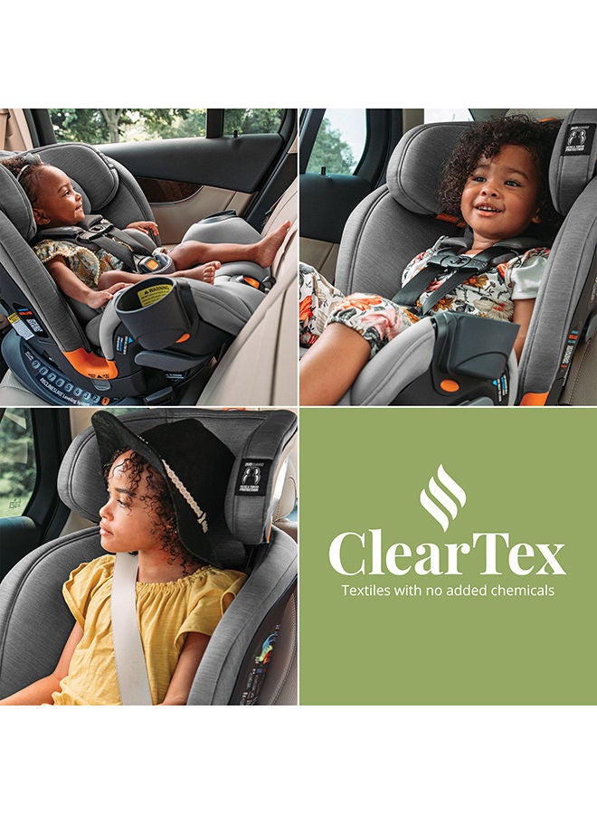 Onefit Cleartex All-In-One Car Seat, Slate