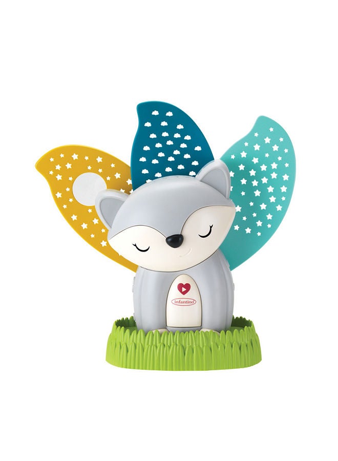 3-In-1 Musical Soother And Night Light Projector - Grey