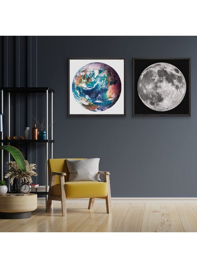 1000 Piece Puzzle For Adults Space Earth Jigsaw Puzzles 1000 Pieces Telescope Planet Closeup Round Puzzle High Resolution Matte Finish No Dust Space Puzzle