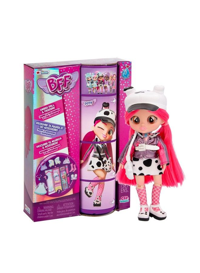 Bff Dotty Fashion Doll With 9+ Surprises Including Outfit And Accessories For Fashion Toy Girls And Boys Ages 4 And Up 7.8 Inch Doll