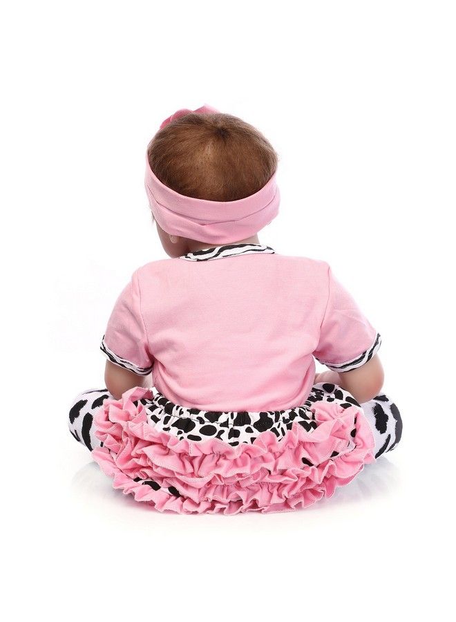 Reborn Baby Dolls Clothes Girl Pink Outfits For 20