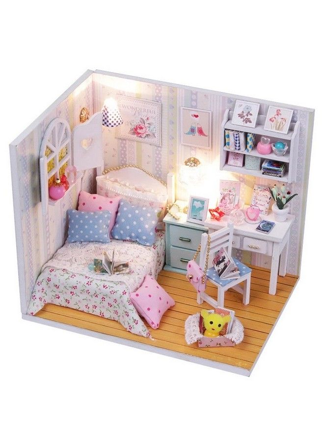 Romantic And Cute Dollhouse Miniature Diy House Kit Creative Room Perfect Diy Gift For Friendslovers And Families(Gorgeous Dawn)