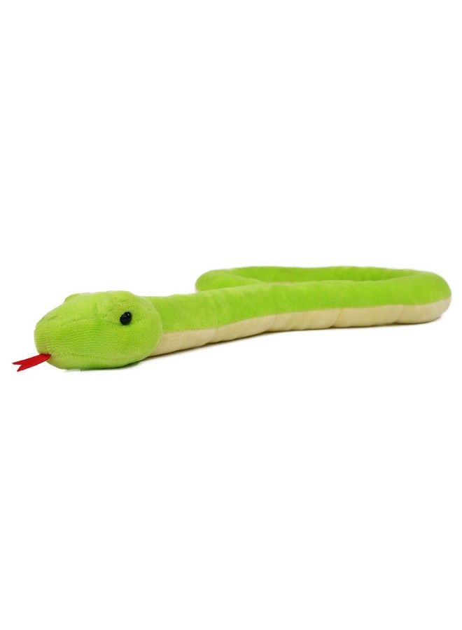 Lifelike Green Snake Stuffed Animal Plush Toy (Coiling)