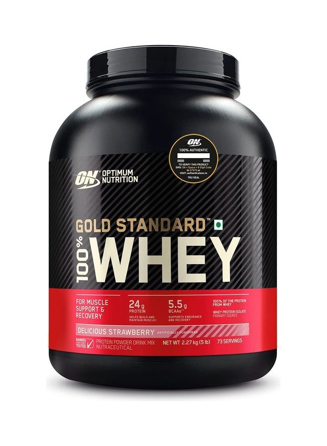 Gold Standard 100 Percent Whey Delicious Strawberry