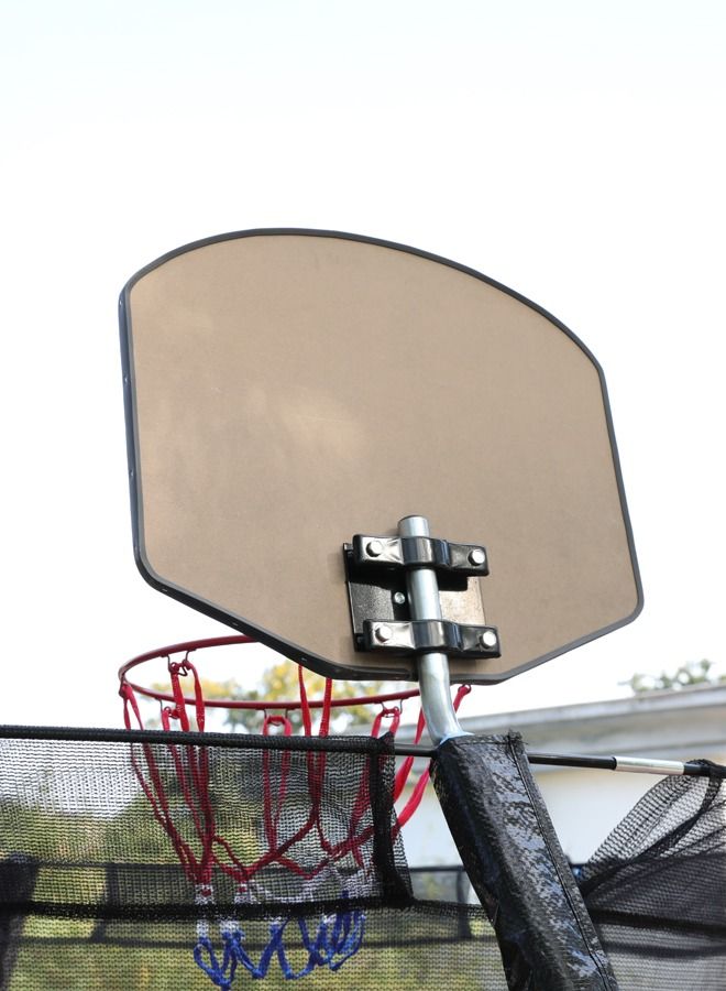 Anti-Rust Coating Recreational Large Trampolines Parks Basketball Court Bungee Trampoline Outdoor For Kids