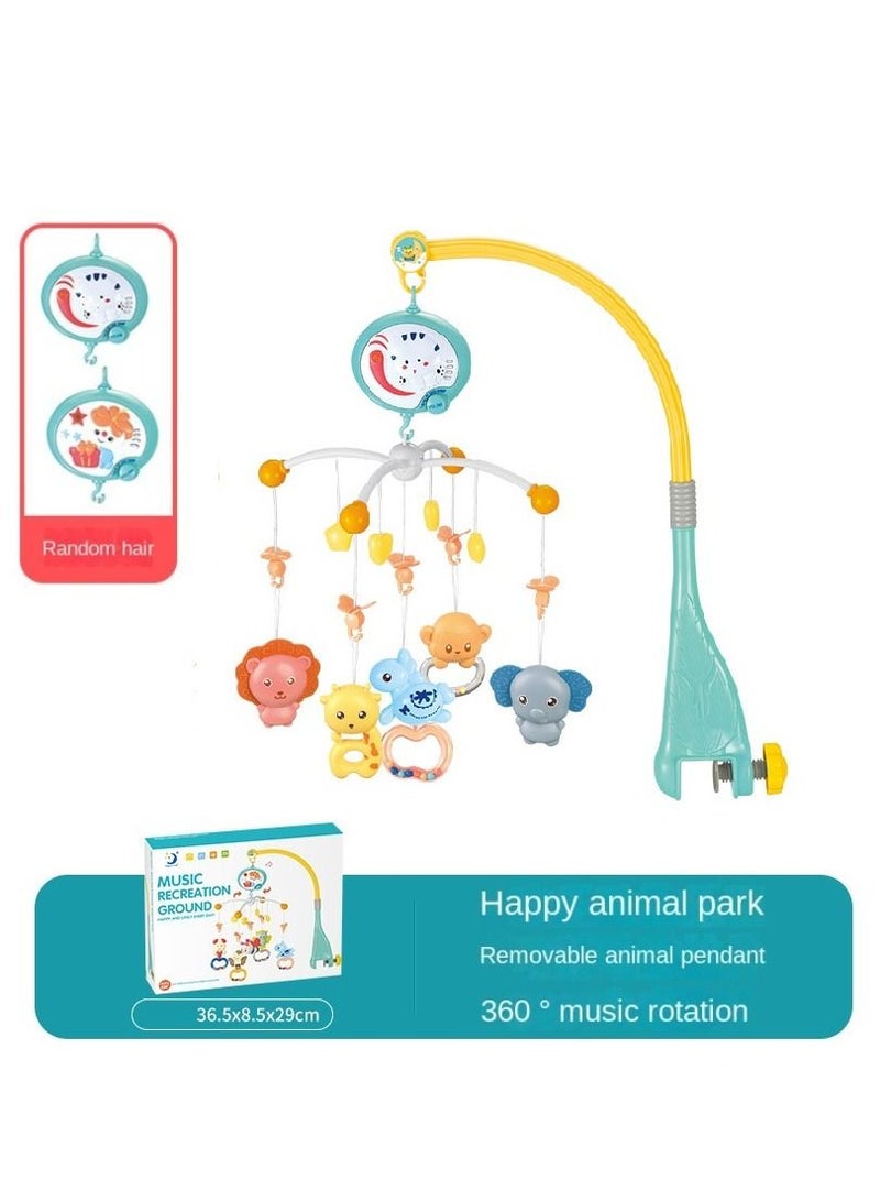 Baby Musical Crib Mobile With Multifunctional Music Rotating Bedside Bell Newborn Baby Comfort Toy