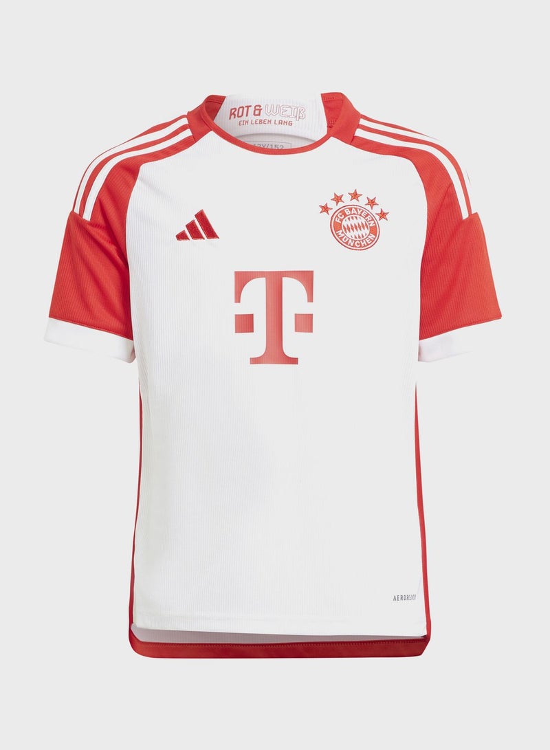 Kids Fc Bayern Home Jersey