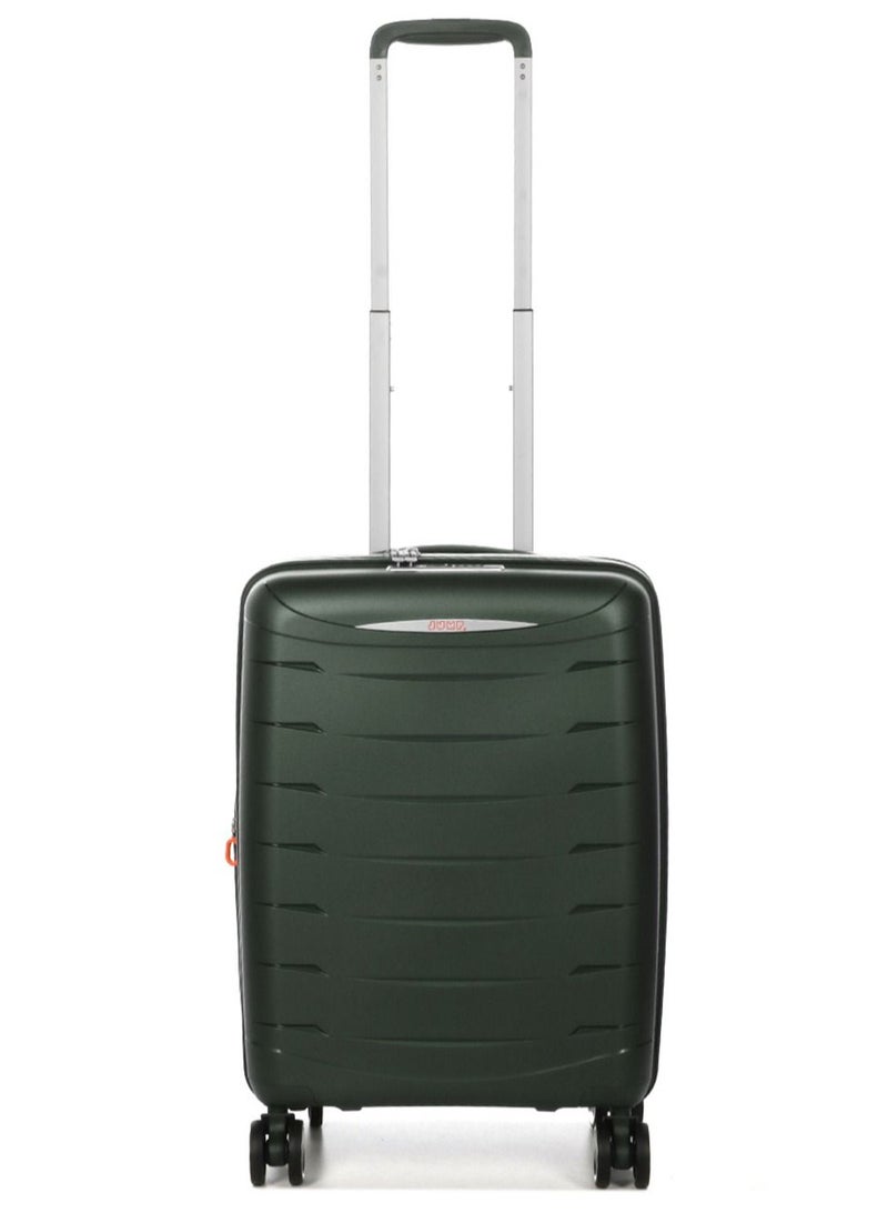 Furano 2 PP Hard Expandable Suitcase Luggage Trolley 55 cm Cabin Khaki