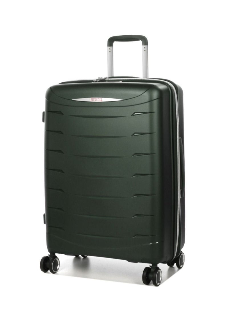 Furano 2 PP Hard Expandable Suitcase Luggage Trolley 66 cm Medium Khaki