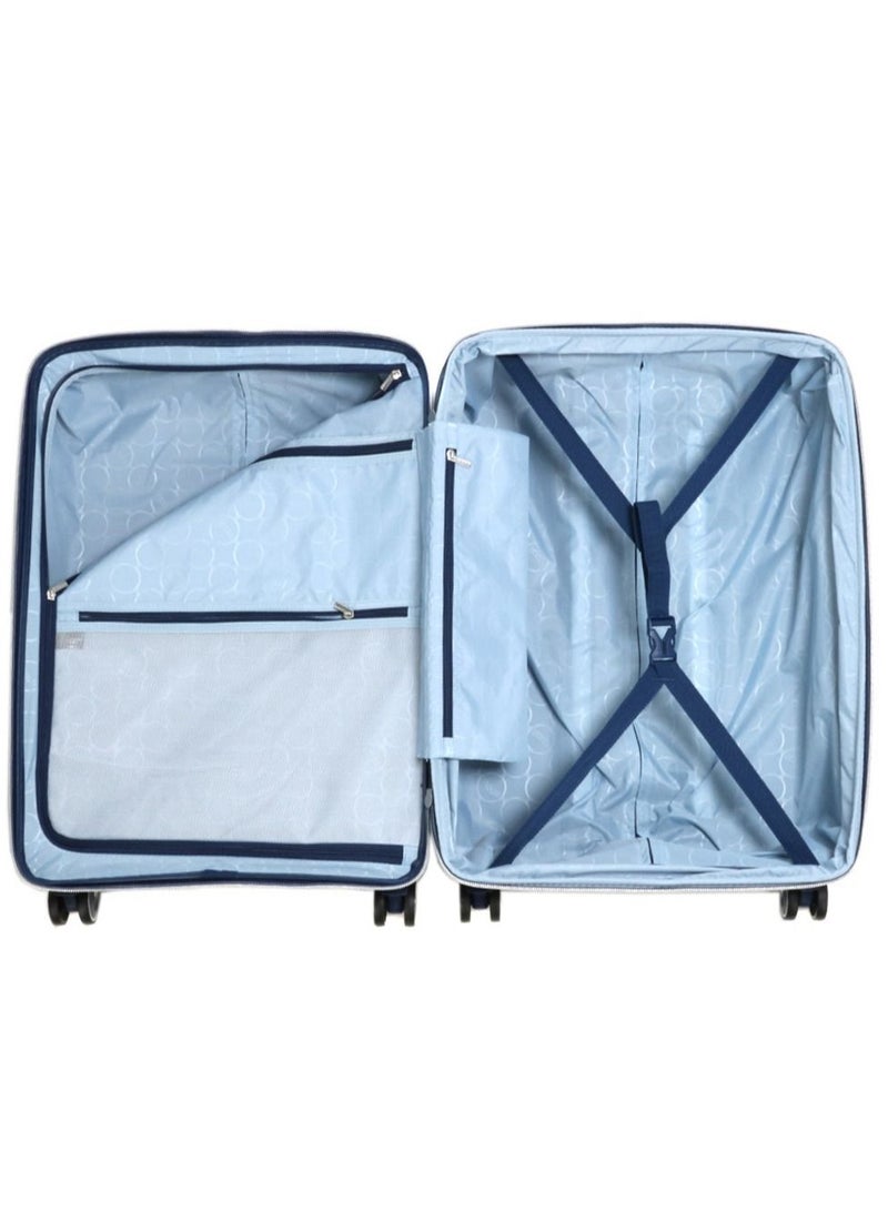 Furano 2 PP Hard Expandable Suitcase Luggage Trolley 66 cm Medium Khaki