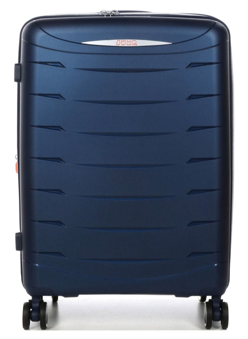 Furano 2 PP Hard Expandable Suitcase Luggage Trolley 66 cm Medium Navy Blue