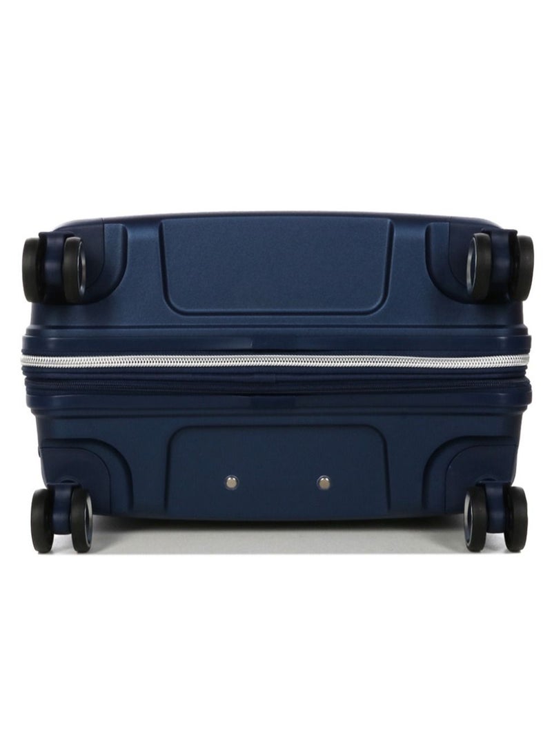 Furano 2 PP Hard Expandable Suitcase Luggage Trolley 66 cm Medium Navy Blue