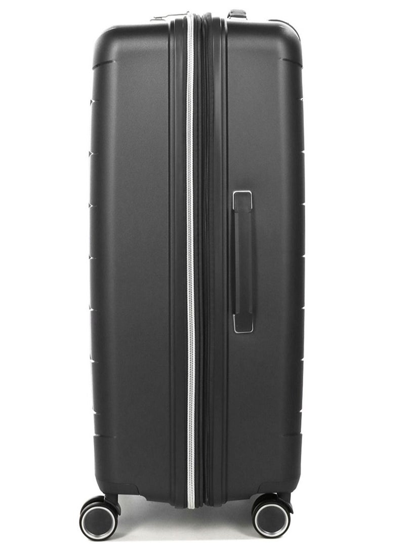 Furano 2 PP Hard Expandable Suitcase Luggage Trolley 76 cm Large Charcoal